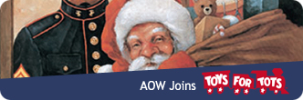 America On Wheels is Proud to Support Toys For Tots